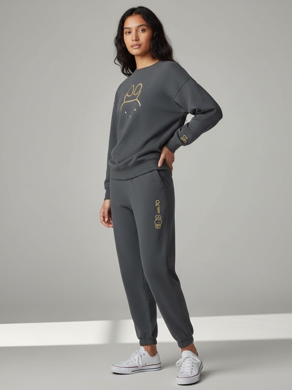 Kawaii Uniqlo x Miffy 70 Sweatshirt & Jogger Set (S)